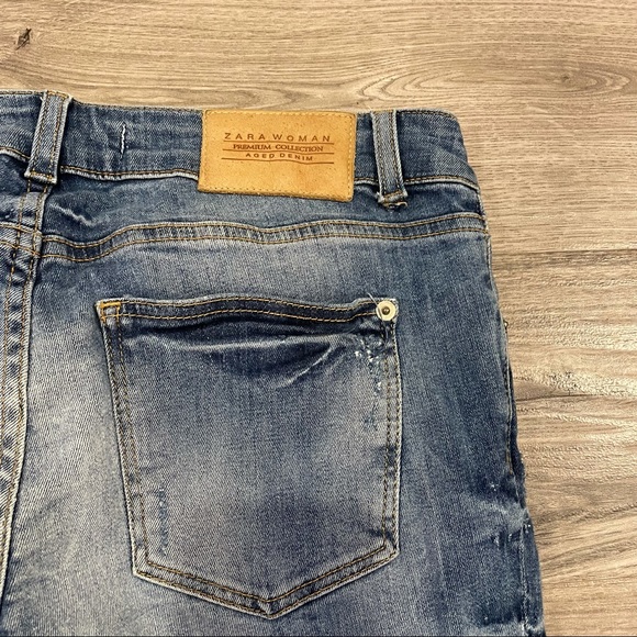 Zara Premium Aged Denim - slim fit - Picture 6 of 7